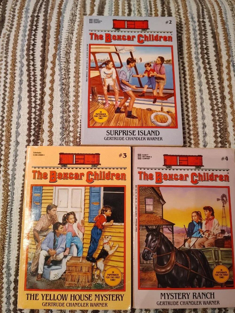 Lot 10 The Boxcar Children Chapter Books 2 3 4 5 6 7 10 11 13 14 Warner